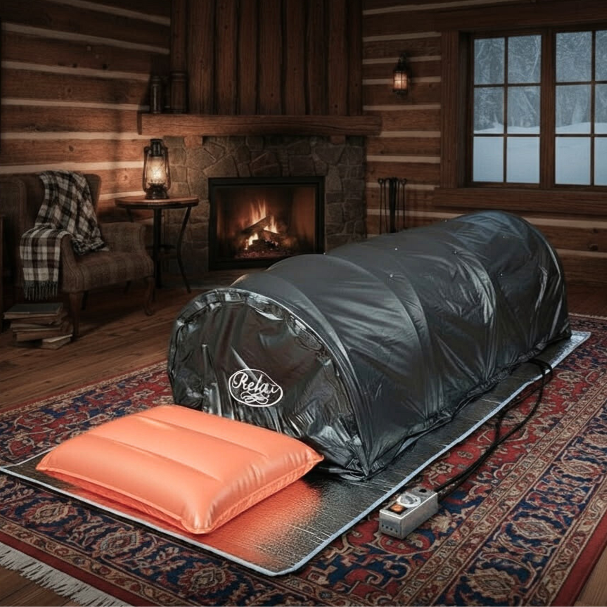 Relax Lie Down Far Infrared Sauna