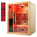 Blisspod Venetian RED 3-Person Full Spectrum Infrared Sauna