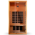 Home Infrared Sauna Designed for Daily Wellness, Carbon Heaters, Bluetooth Audio, LED Lights