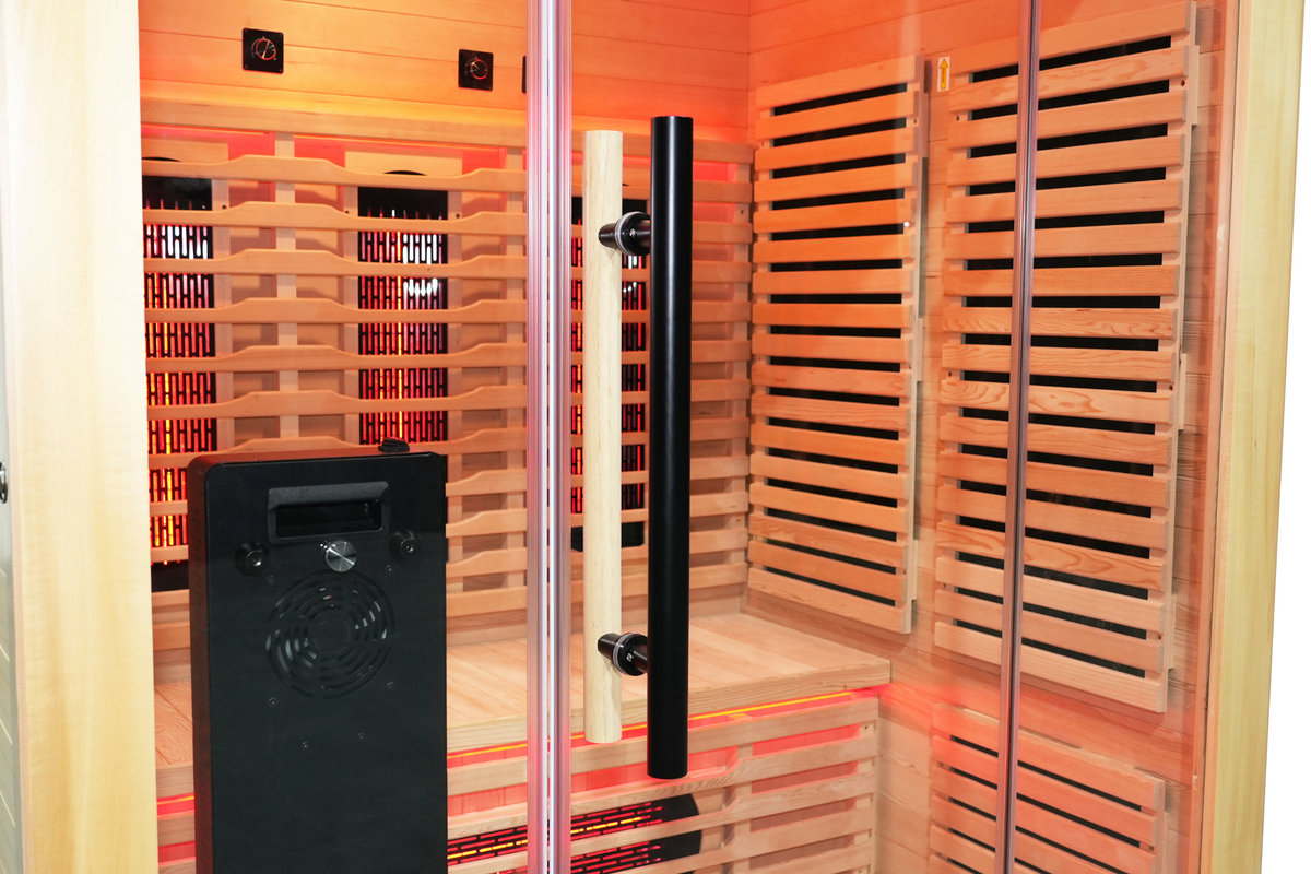 Blisspod Venetian RED 3-Person Full Spectrum Infrared Sauna