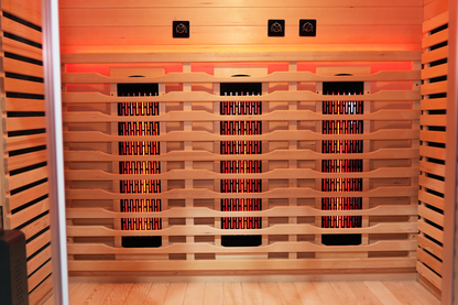 Blisspod Venetian RED 3-Person Full Spectrum Infrared Sauna