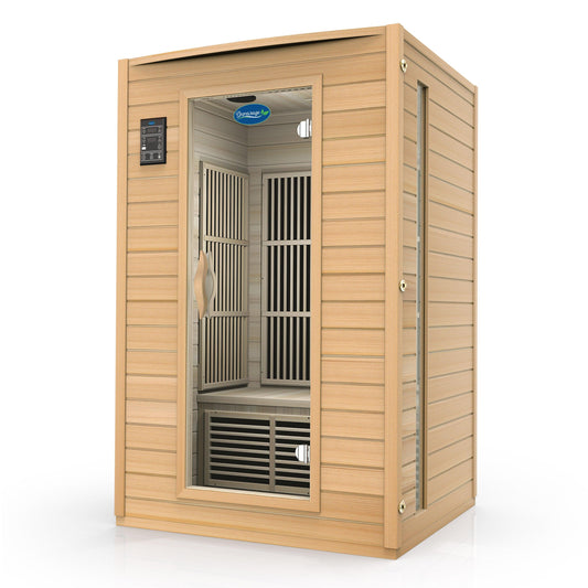 Durasage 2-Person Far Infrared Sauna – Canadian Hemlock