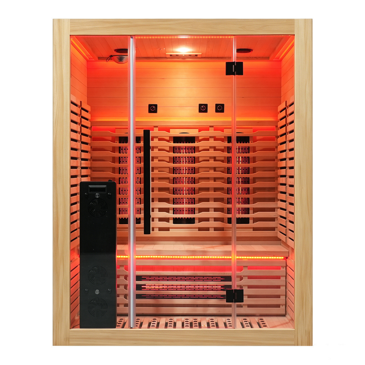 Blisspod Venetian RED 3-Person Full Spectrum Infrared Sauna