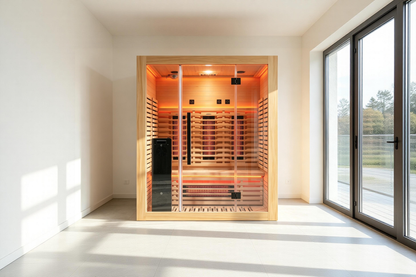 Blisspod Venetian RED 3-Person Full Spectrum Infrared Sauna