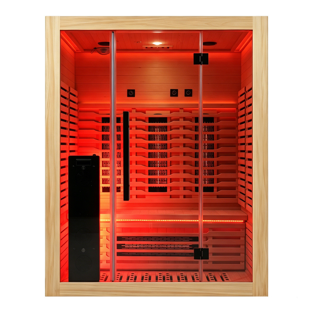 Blisspod Venetian RED 3-Person Full Spectrum Infrared Sauna