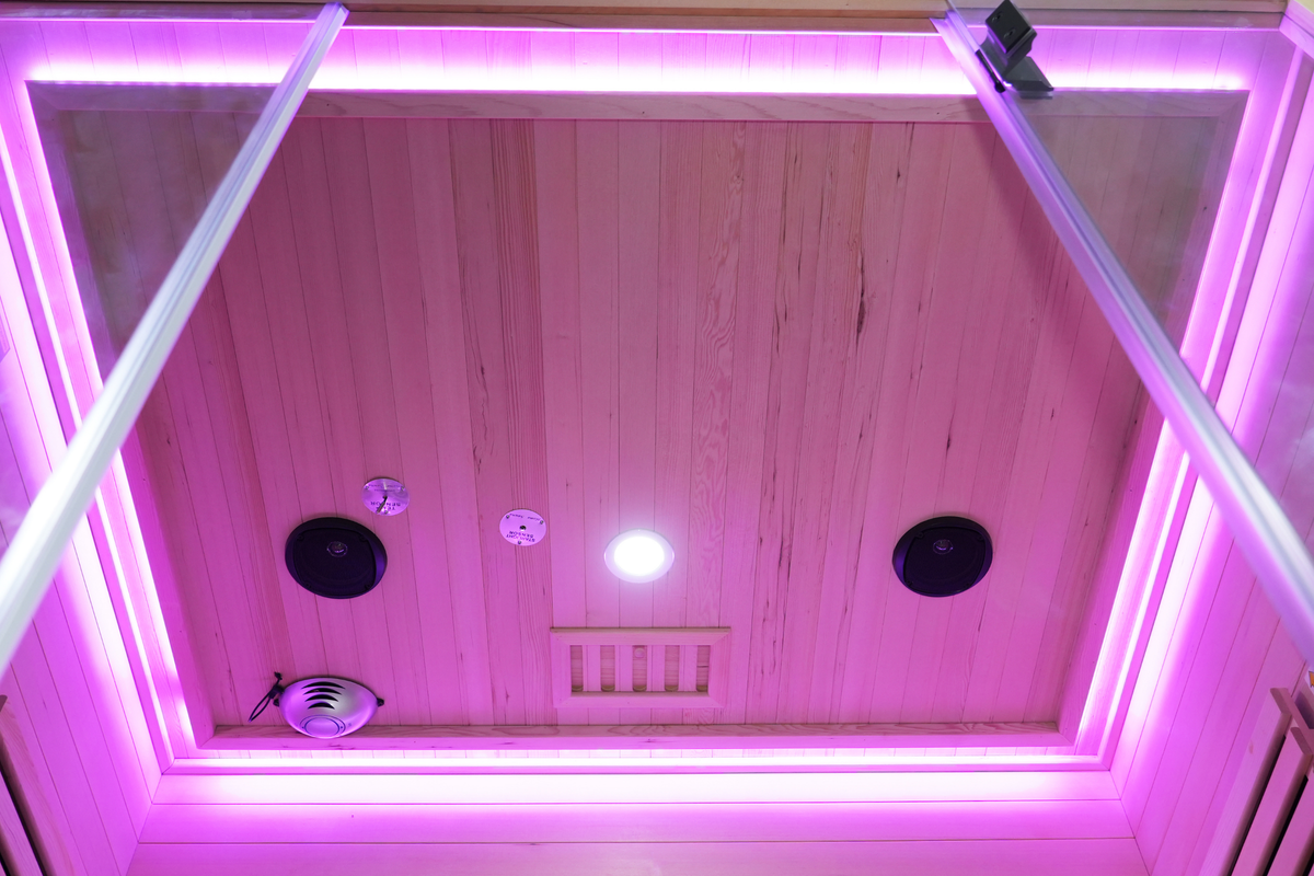 Blisspod Venetian RED 3-Person Full Spectrum Infrared Sauna
