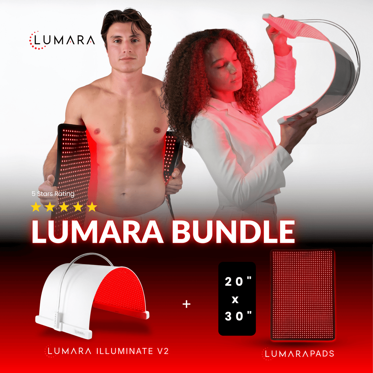 Lumara Illuminate Red V2 Red Light Therapy Panel