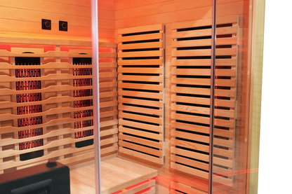 Blisspod Venetian RED 3-Person Full Spectrum Infrared Sauna