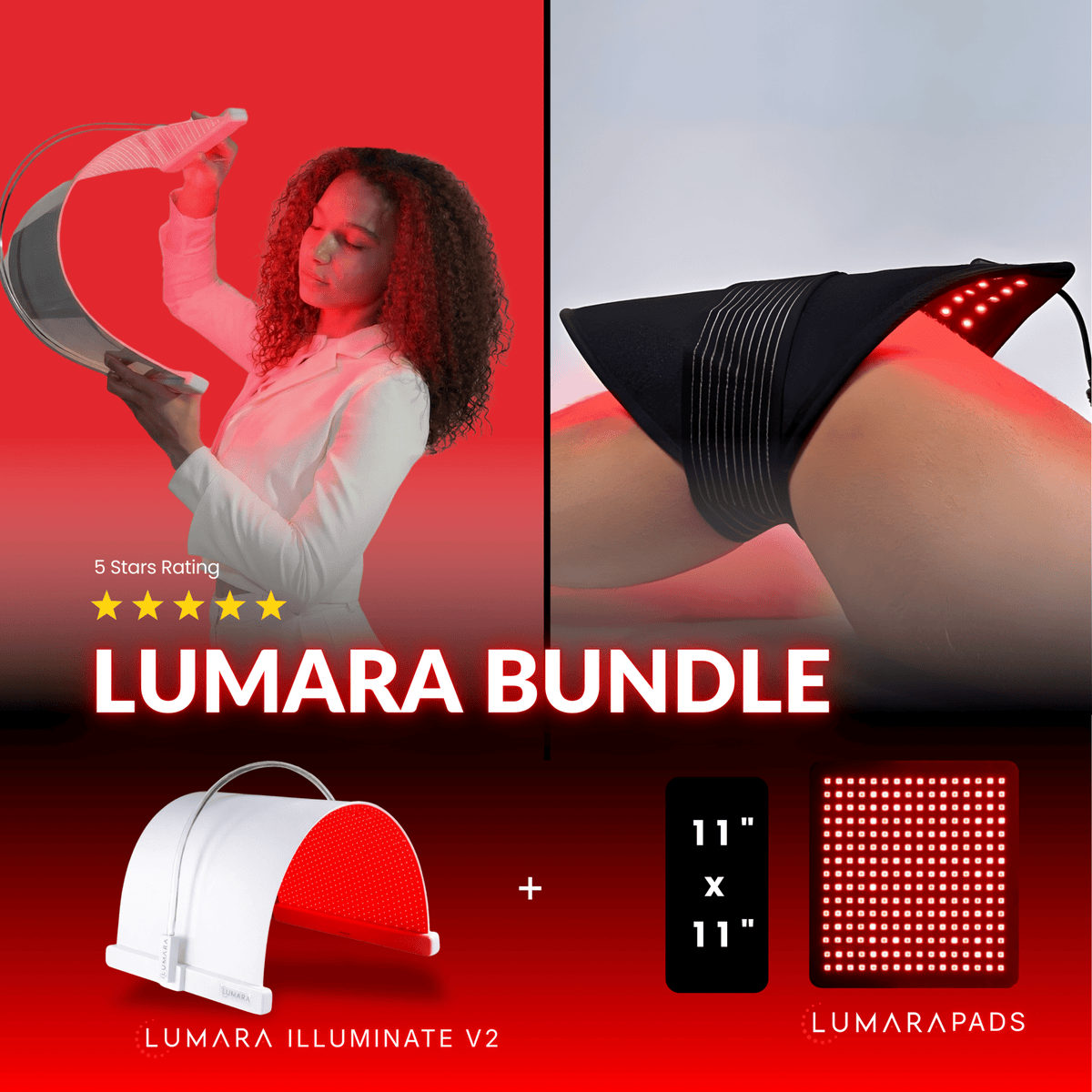 Lumara Illuminate Red V2 Red Light Therapy Panel