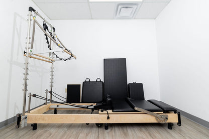 PersonalHour Janet Plus Foldable Maple Wood Pilates Reformer