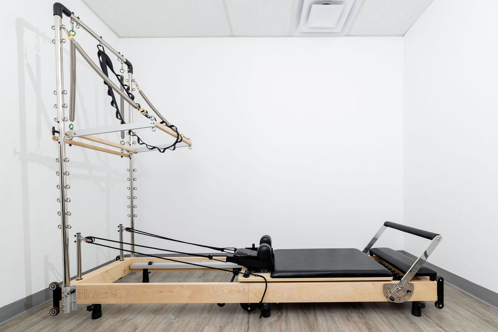 PersonalHour Janet Plus Foldable Maple Wood Pilates Reformer