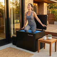 Cold Plunge Tub Built for Home Wellness, Built-In Chiller, Ozone Sanitation, Weatherproof Design — Lifestyle