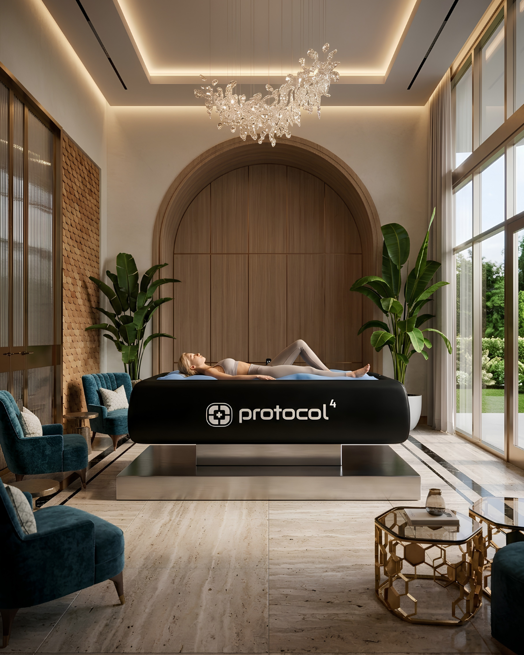 CryoCloud Dry Cooling Recovery Bed