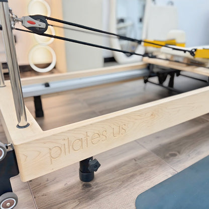 PersonalHour Janet Plus Foldable Maple Wood Pilates Reformer