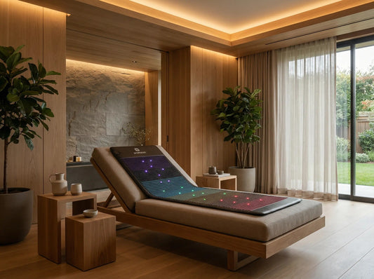 Ultimate PEMF Mat with Infrared Heat, Photon Light and Gemstones