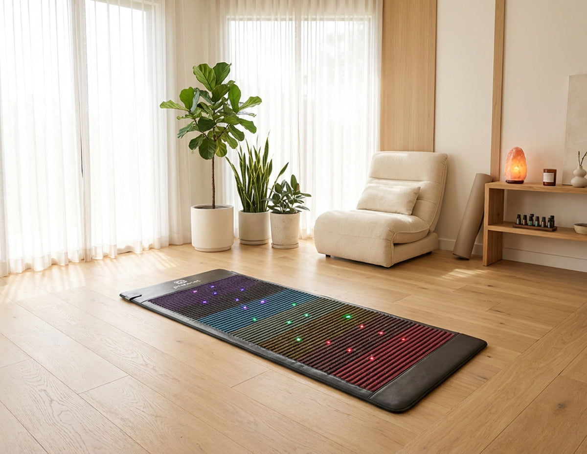 Ultimate PEMF Mat with Infrared Heat, Photon Light and Gemstones