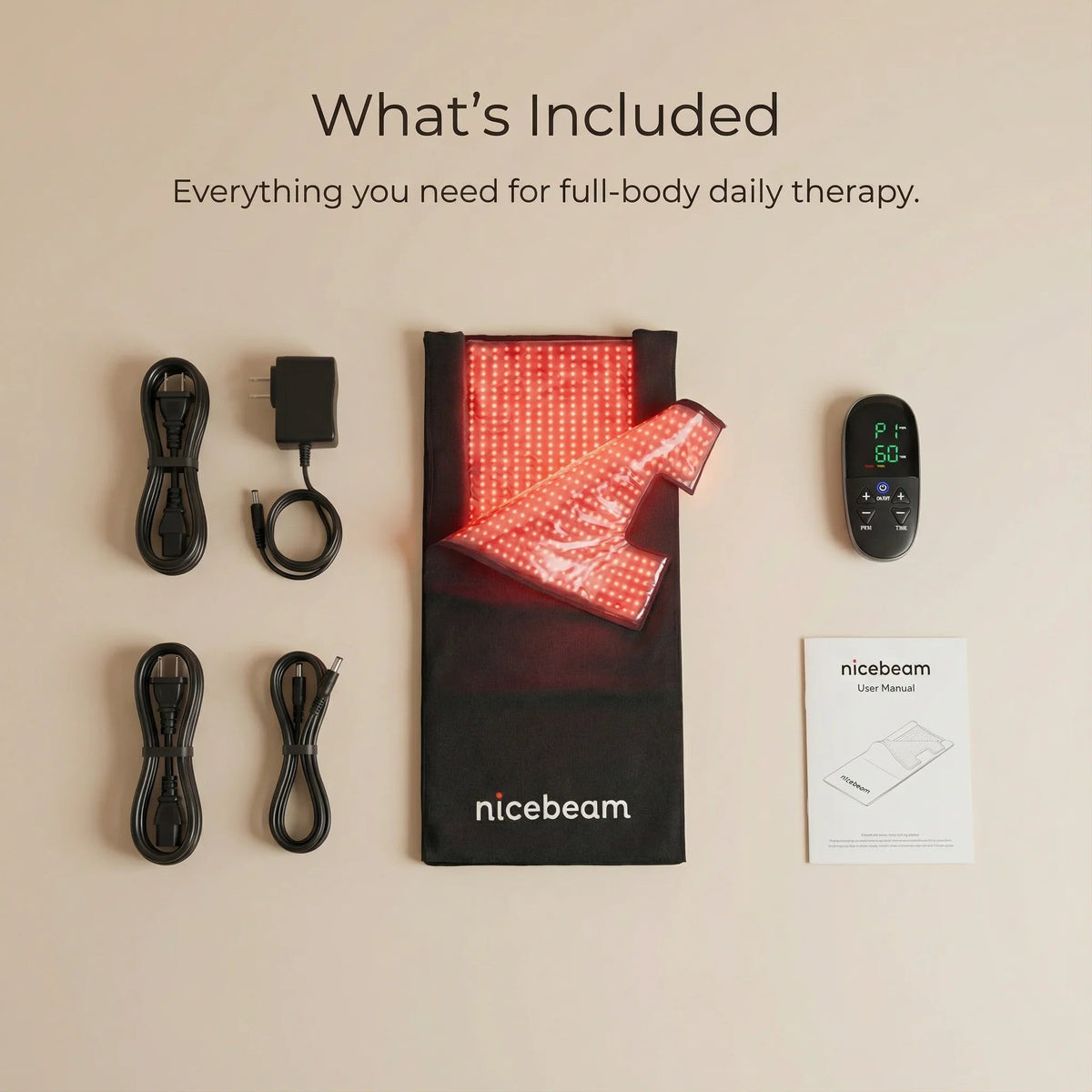Lumara Illuminate Red V2 Red Light Therapy Panel & Full Body Therapy Bag Bundle