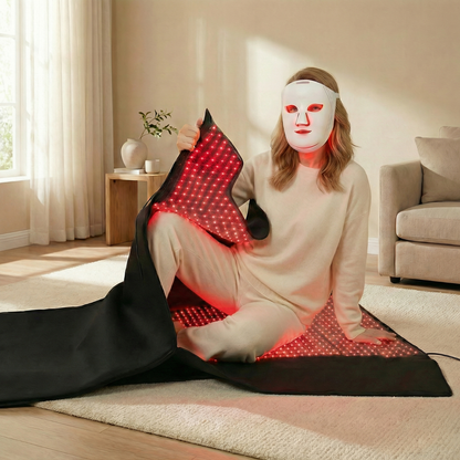 Red Light Therapy Bag + Therapy Mat Bundle