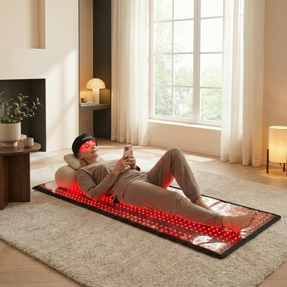 Red Light Therapy Bag + Therapy Mat Bundle
