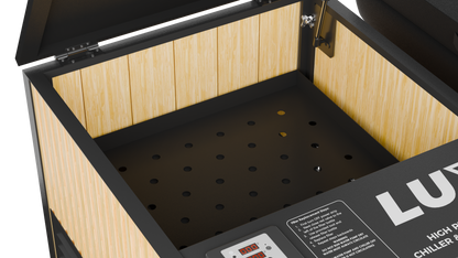 X Tub Cold Plunge with LUX 1.5 HP Chiller & Filtration System