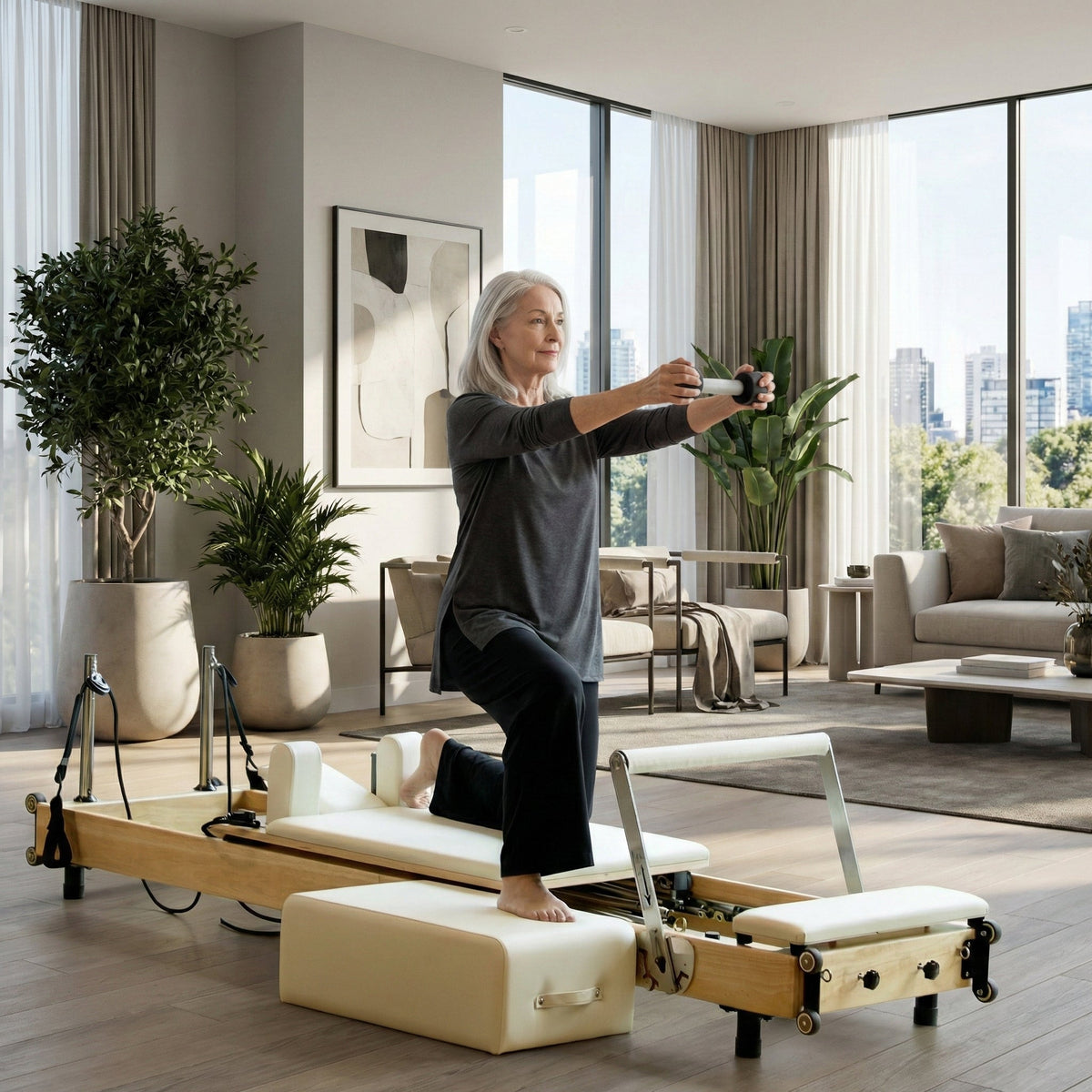 PersonalHour Zous Pro Foldable Pilates Reformer